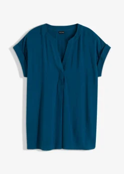 Mujer bonprix bonprix Blusa tipo túnica de viscosa pura