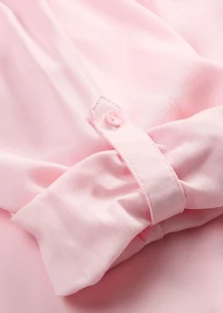 bonprix bonprix Camisas Y Blusas>Blusa tipo túnica de viscosa suave Rosa empolvado