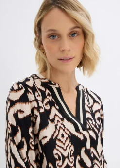 Mujer bonprix bonprix Blusa tipo túnica de viscosa fluida