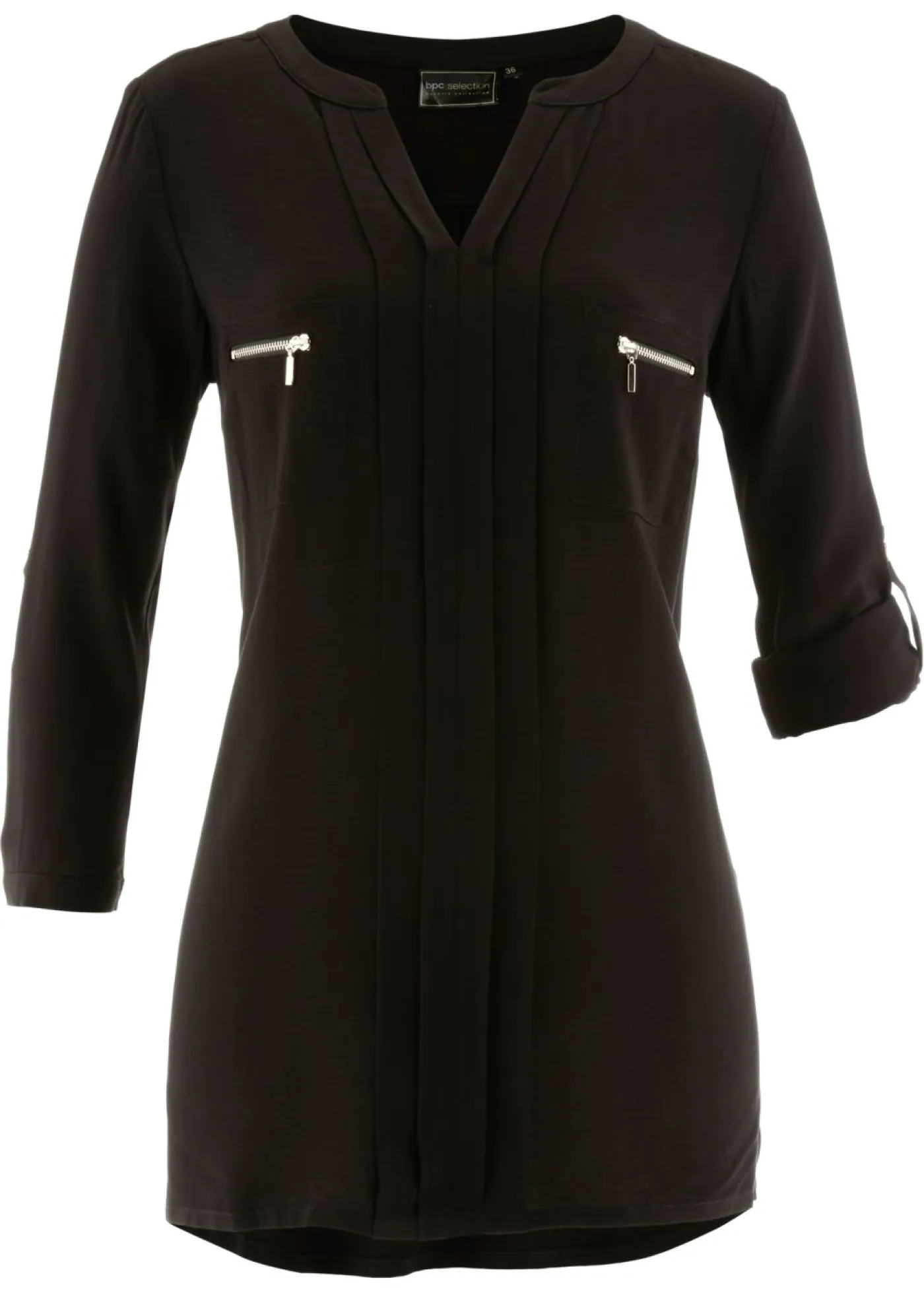 Mujer bonprix bonprix Blusa tipo túnica de viscosa fluida