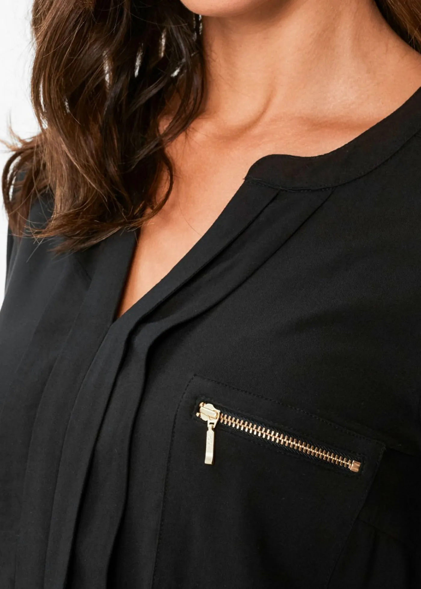 Mujer bonprix bonprix Blusa tipo túnica de viscosa fluida