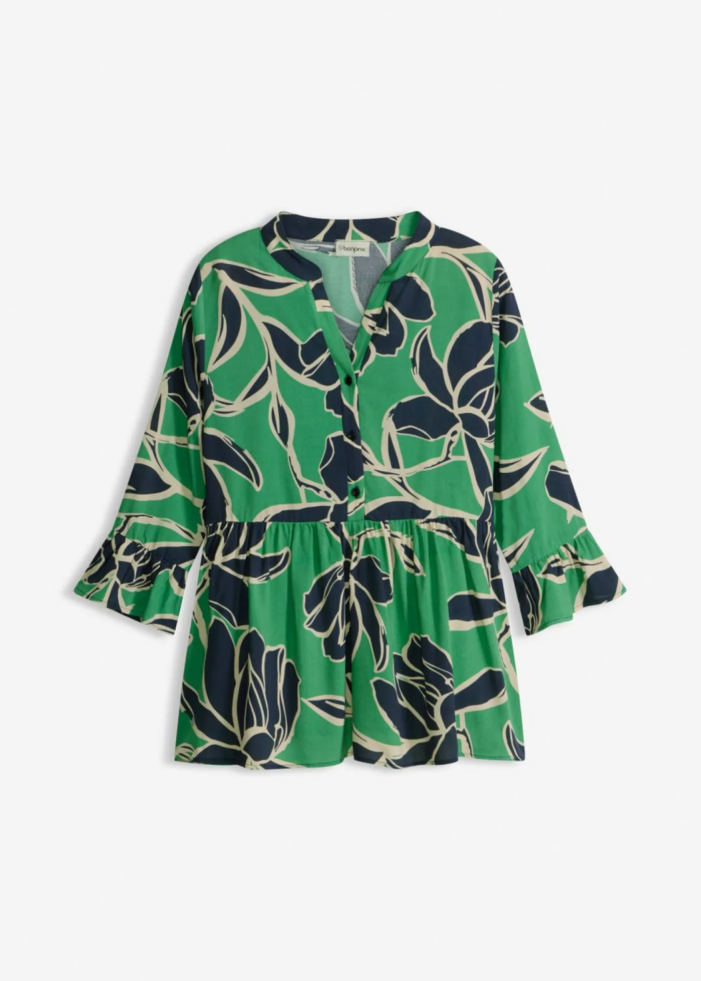 Mujer bonprix bonprix Blusa tipo túnica de viscosa fluida