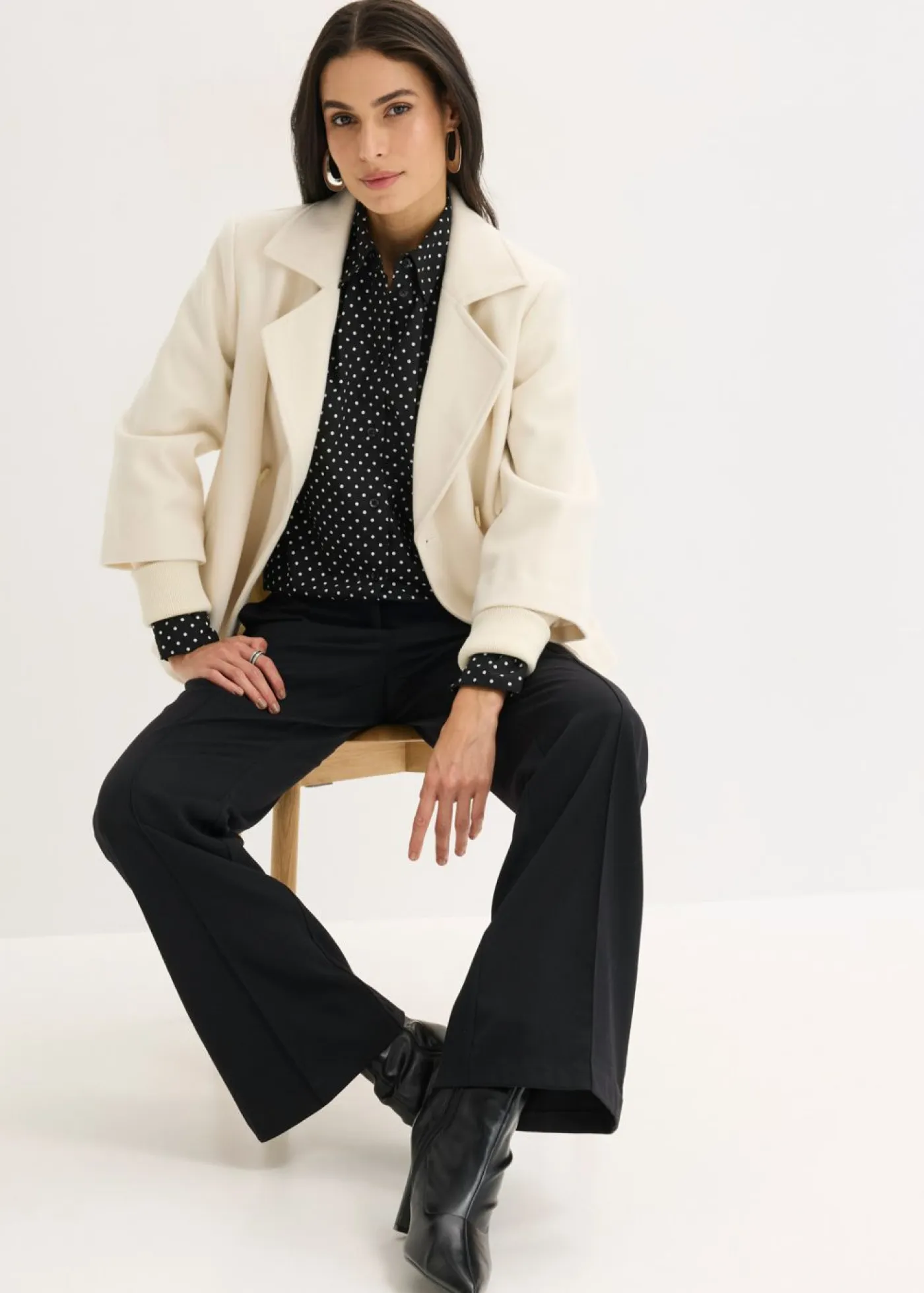 Mujer bonprix bonprix Blusas con algodón (2 unidades)