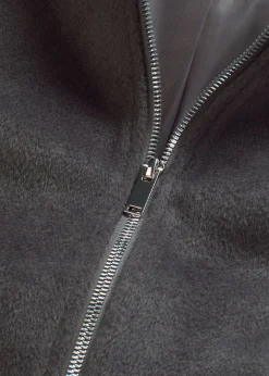 bonprix bonprix Esenciales|Chaquetas Y Abrigos>Blusón con mangas de globo pizarra moteado