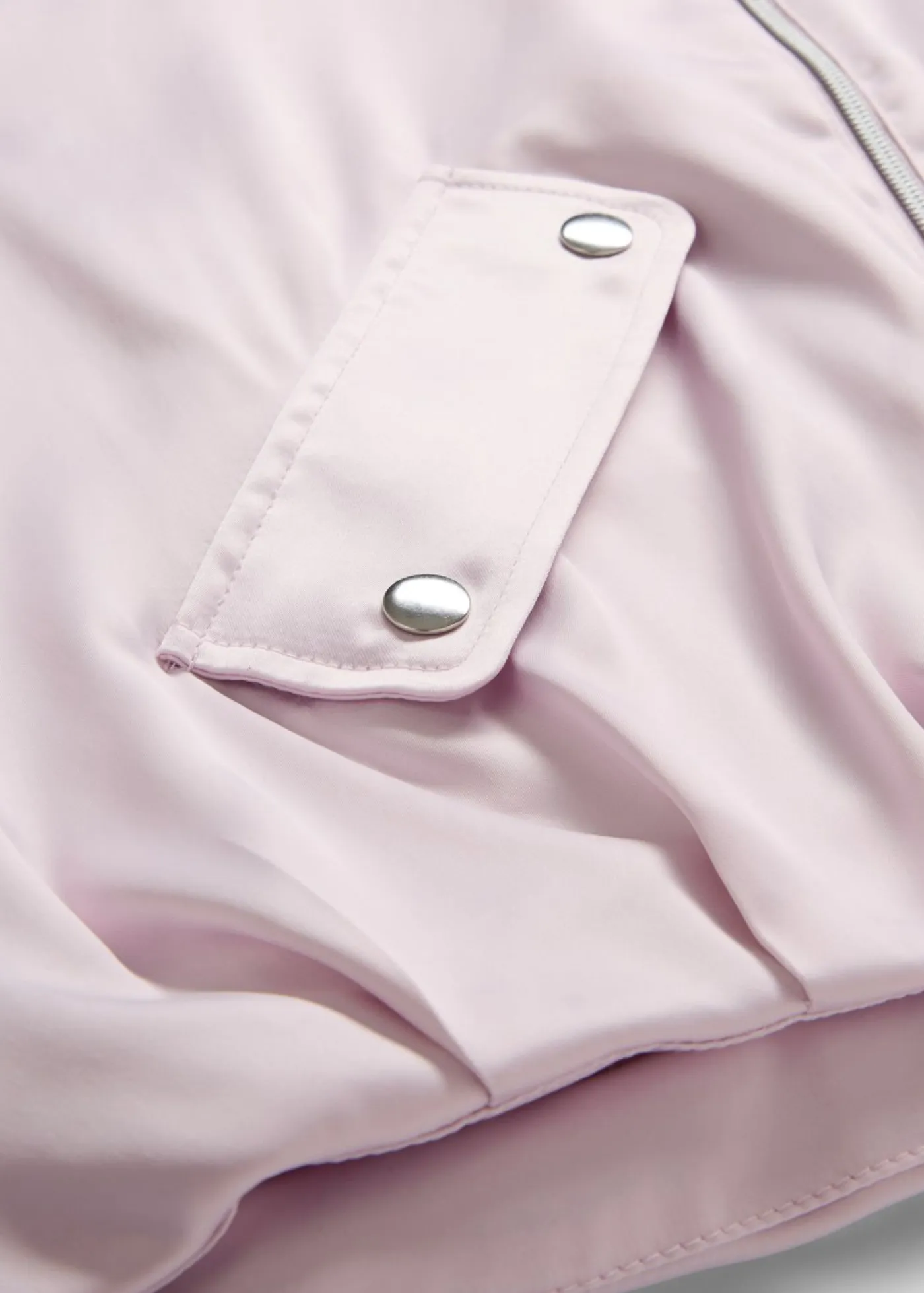 bonprix bonprix Esenciales|Chaquetas Y Abrigos>Blusón suave de mezcla de viscosa brillante Lila empolvado