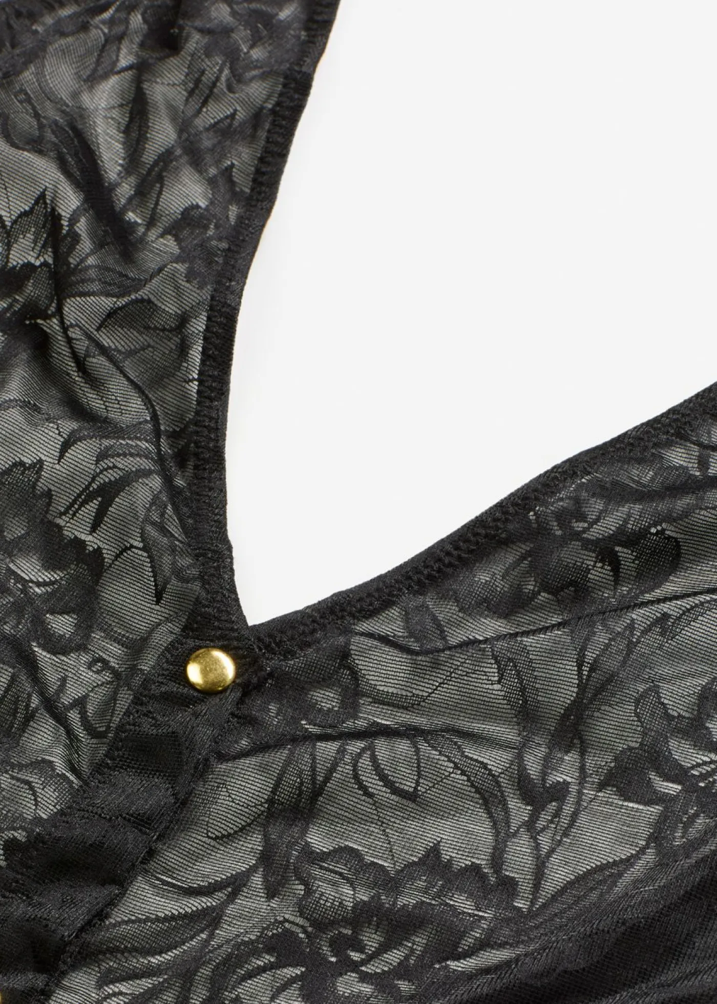 bonprix bonprix Lencería Sexy>Body con botones Negro