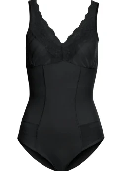 bonprix bonprix Bodies|Lencería>Body con efecto moldeador medio Negro