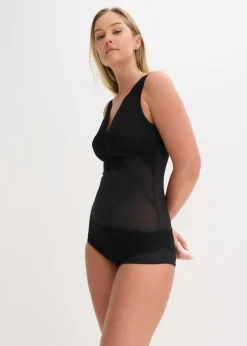 Mujer bonprix bonprix Body con ligero efecto moldeador y encaje