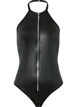 Mujer bonprix VENUS Body con tanga con abertura y diseño mojado