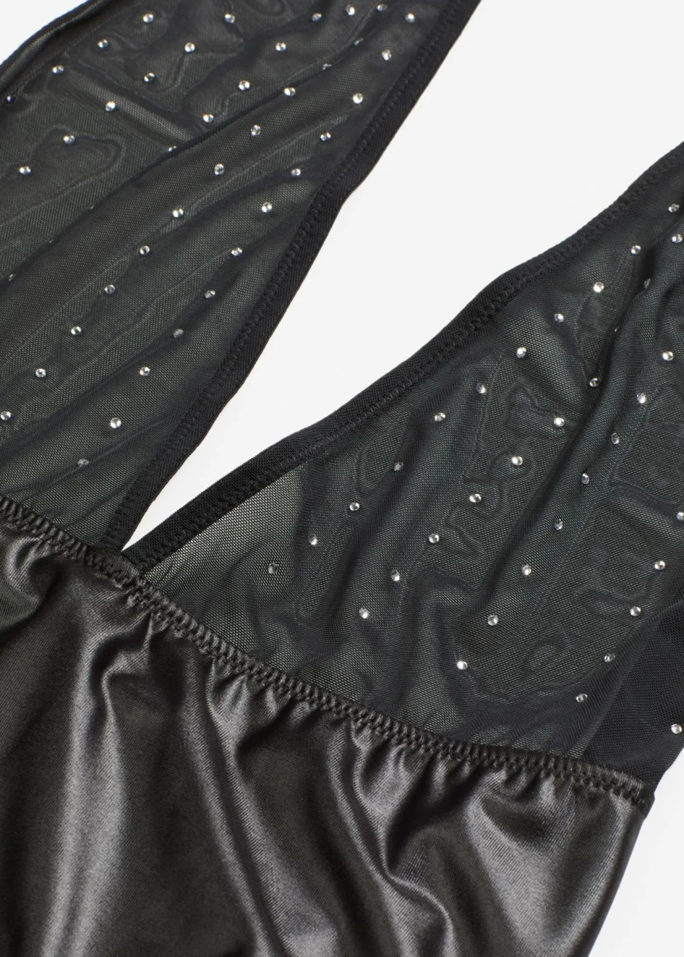 Mujer bonprix bonprix Body de tanga con piedras brillantes