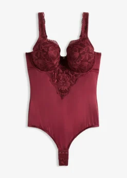 bonprix bonprix Lencería|Sujetadores De Copa E A H>Body de tanga con tirantes acolchados Baya