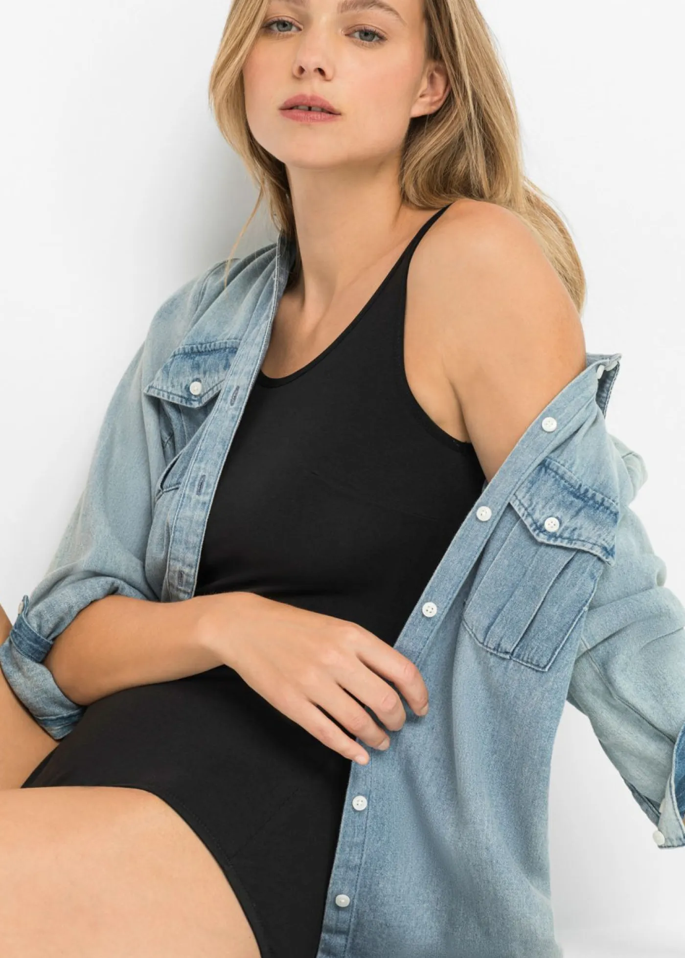 Mujer bonprix bonprix Body sin aros con algodón