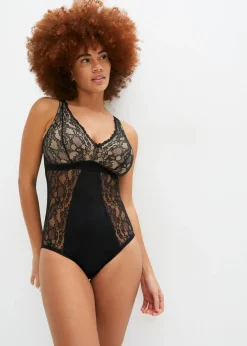 Mujer bonprix bonprix Body sin aros con encaje delicado
