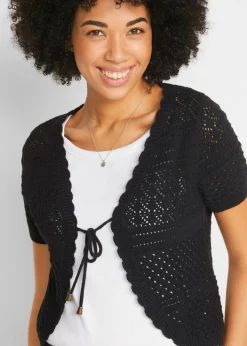 Mujer bonprix bonprix Bolero corto de ganchillo