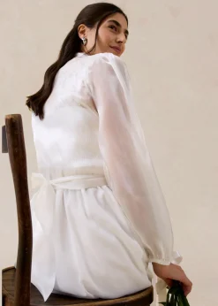 Mujer bonprix bonprix Bolero de tul fino con detalle de lazo