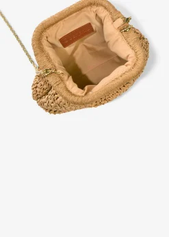 Mujer bonprix bonprix Bolso bandolera de paja