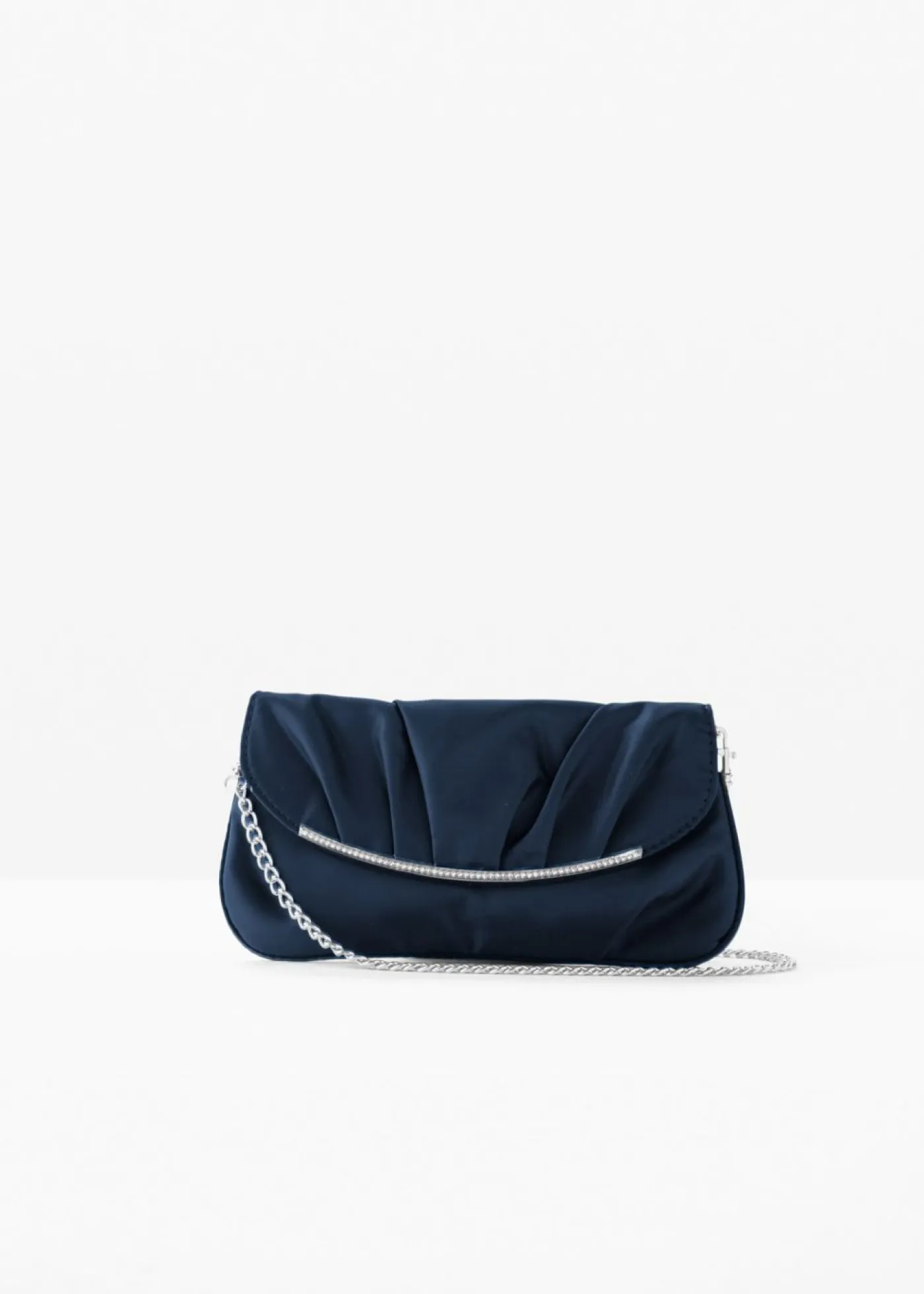 bonprix bonprix Complementos Temáticos·Accesorios Veganos|Complementos Temáticos·Accesorios Elegantes>Bolso clutch con decoración de pedrería Azul marino