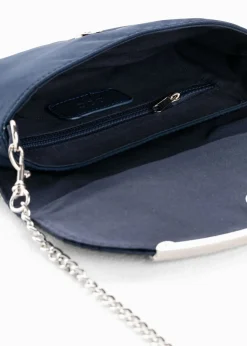 bonprix bonprix Complementos Temáticos·Accesorios Veganos|Complementos Temáticos·Accesorios Elegantes>Bolso clutch con decoración de pedrería Azul marino