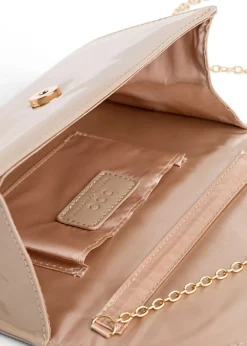 Mujer bonprix bonprix Bolso clutch con look lacado