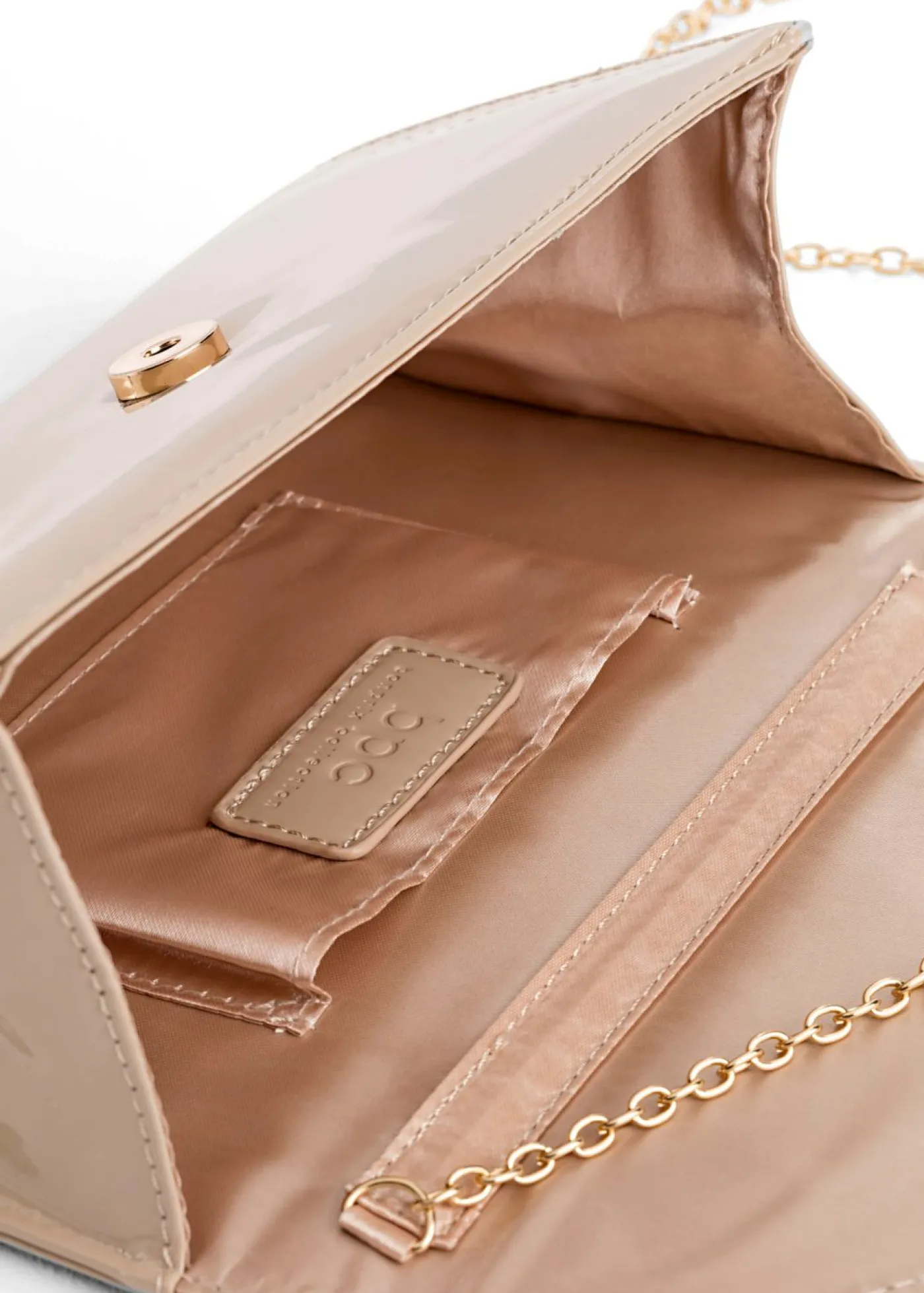 Mujer bonprix bonprix Bolso clutch con look lacado