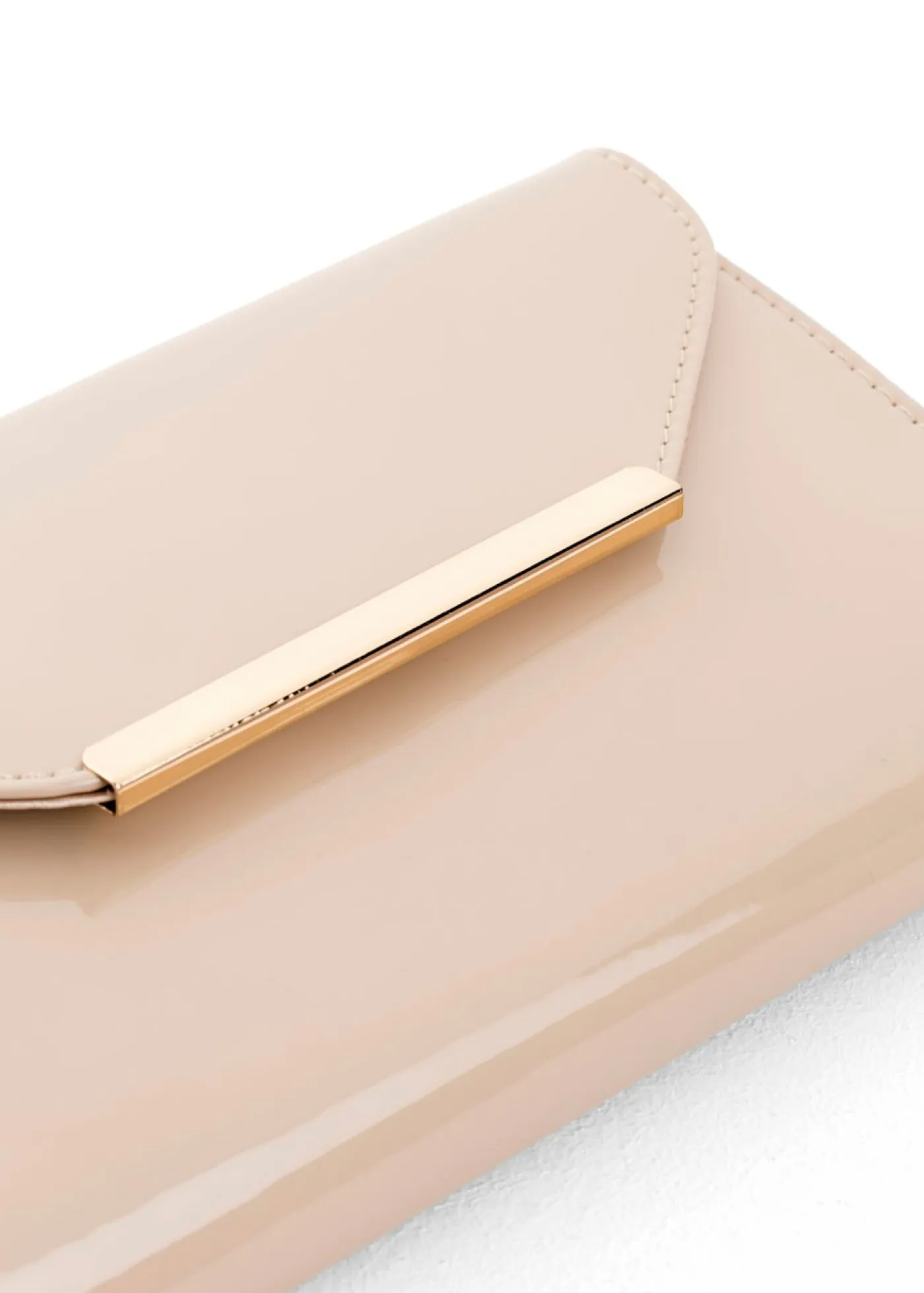 Mujer bonprix bonprix Bolso clutch con look lacado