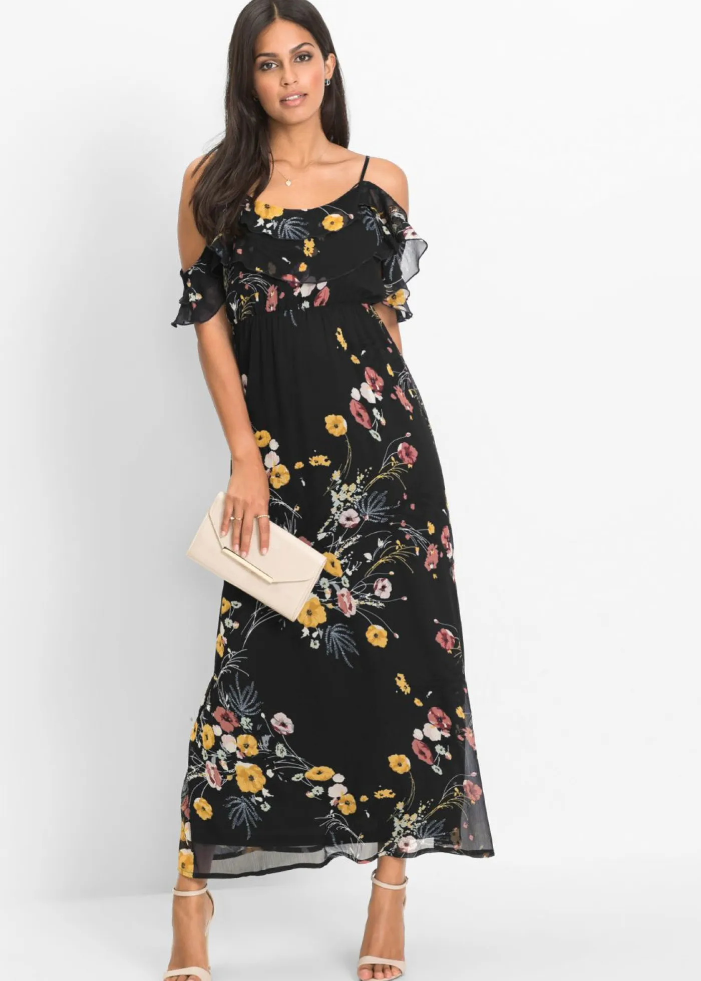 Mujer bonprix bonprix Bolso clutch con look lacado