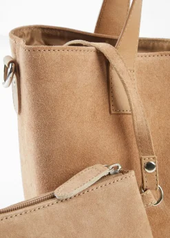 Mujer bonprix bonprix Bolso de mano de ante