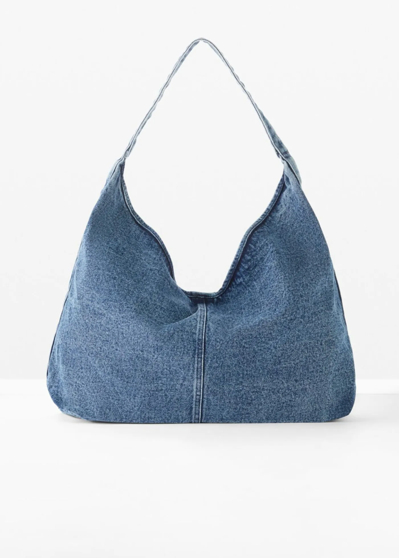 bonprix bonprix Complementos Temáticos·Accesorios Veganos|Bolsos>Bolso vaquero tipo shopper azul claro denim
