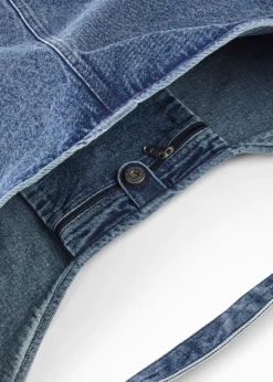 bonprix bonprix Complementos Temáticos·Accesorios Veganos|Bolsos>Bolso vaquero tipo shopper azul claro denim