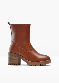 bonprix bonprix Botines De Nieve·Botines Clásicos|Botines De Nieve·Botas Con Tacón>Bota Coñac