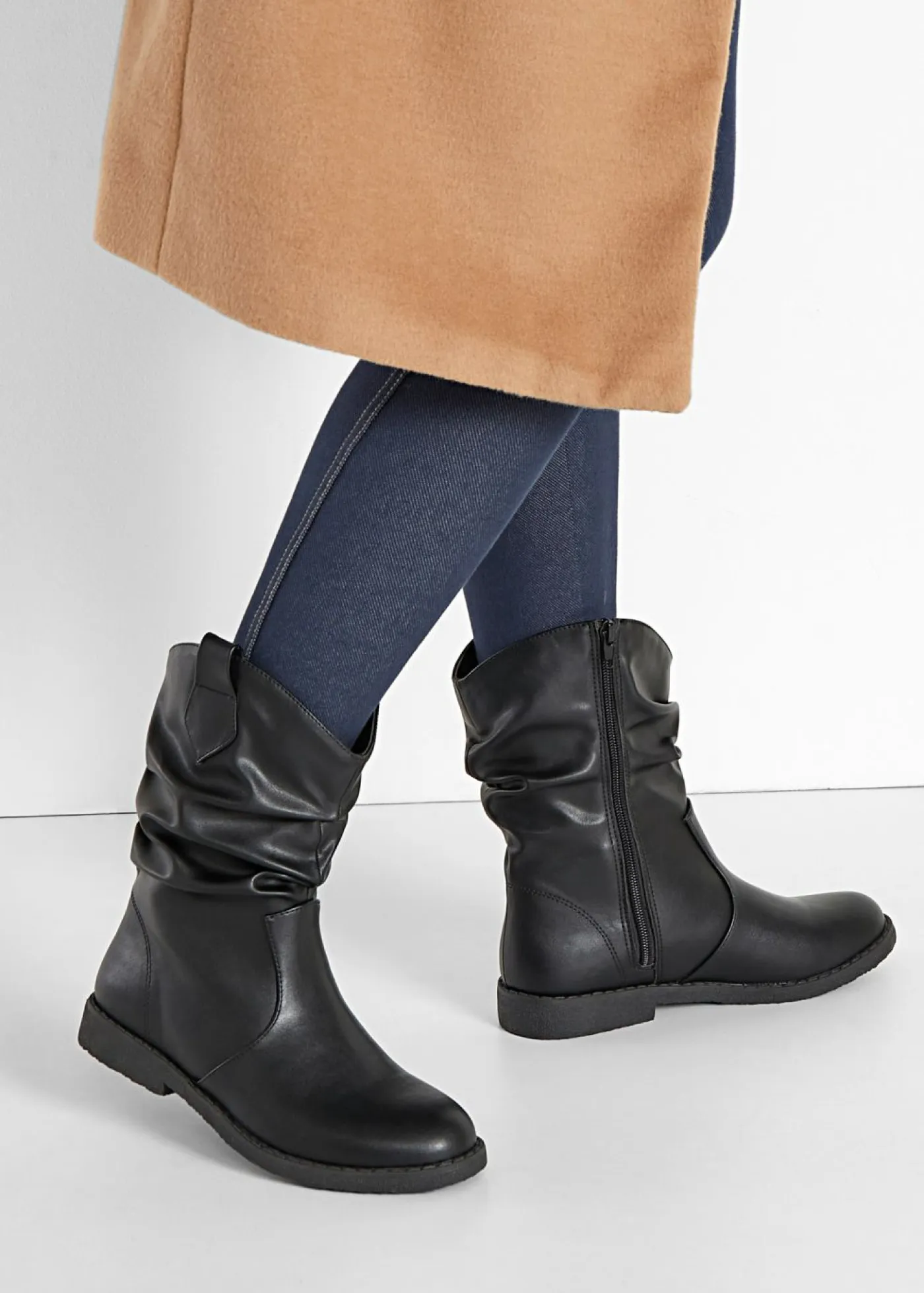 bonprix bonprix Tendencias·Zapatos Veganos|Botas>Botas Negro