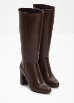 bonprix bonprix Tendencias·Zapatos Veganos|Zapatos De Tacón Alto>Botas Marrón oscuro