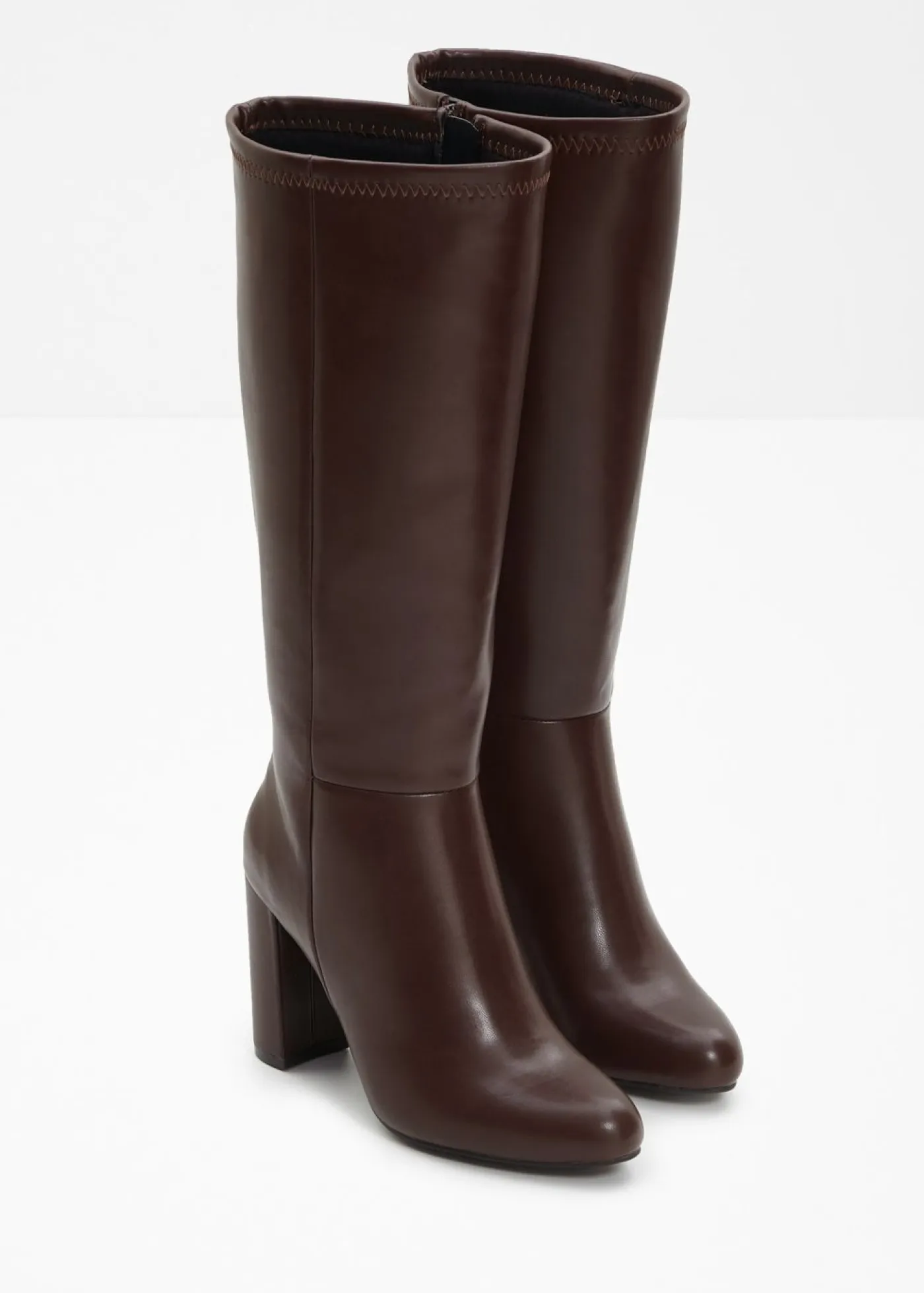 bonprix bonprix Tendencias·Zapatos Veganos|Zapatos De Tacón Alto>Botas Marrón oscuro