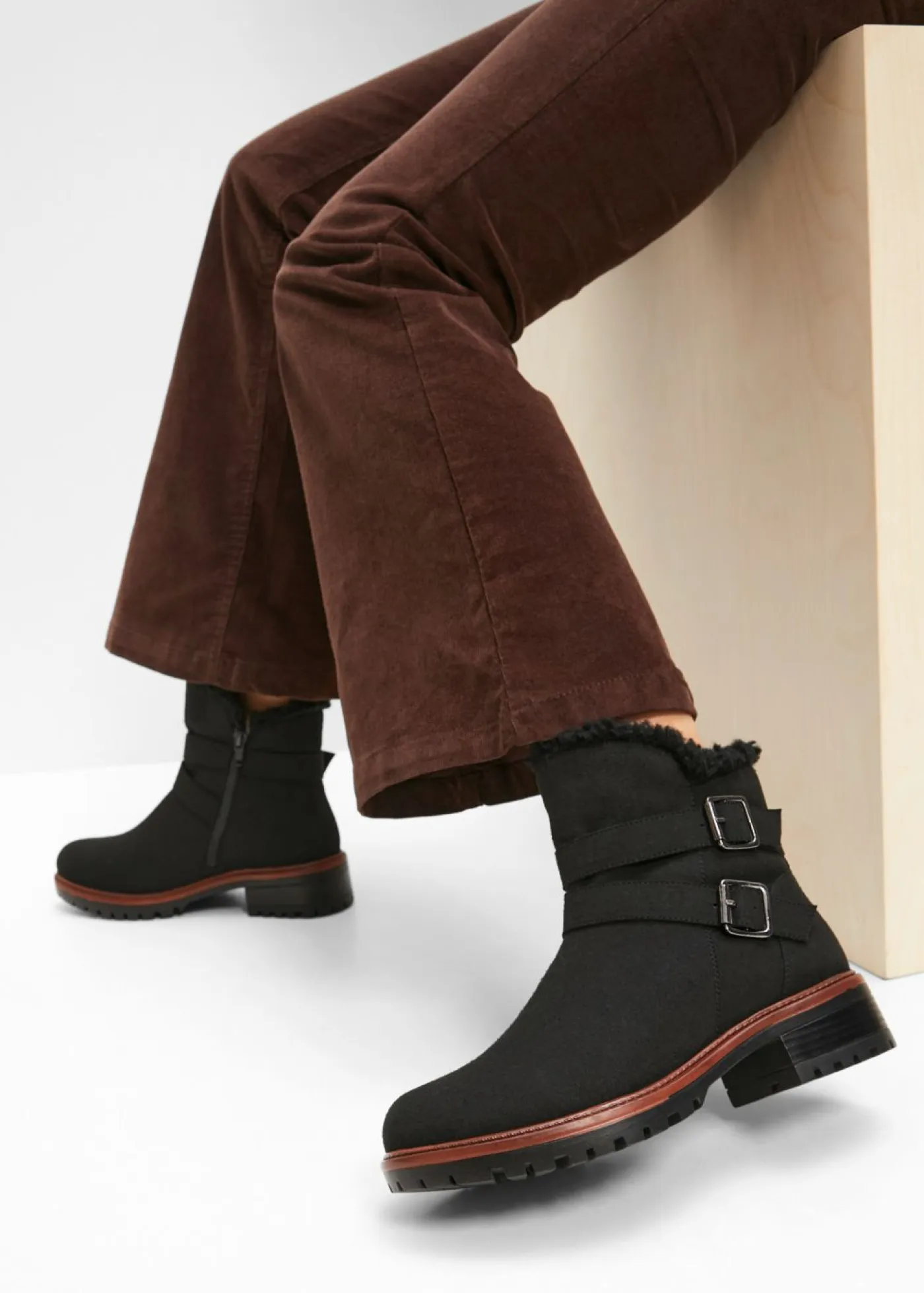 bonprix bonprix Botines De Nieve·Botines Clásicos|Botines De Nieve·Botines Forrados>Botas Negro