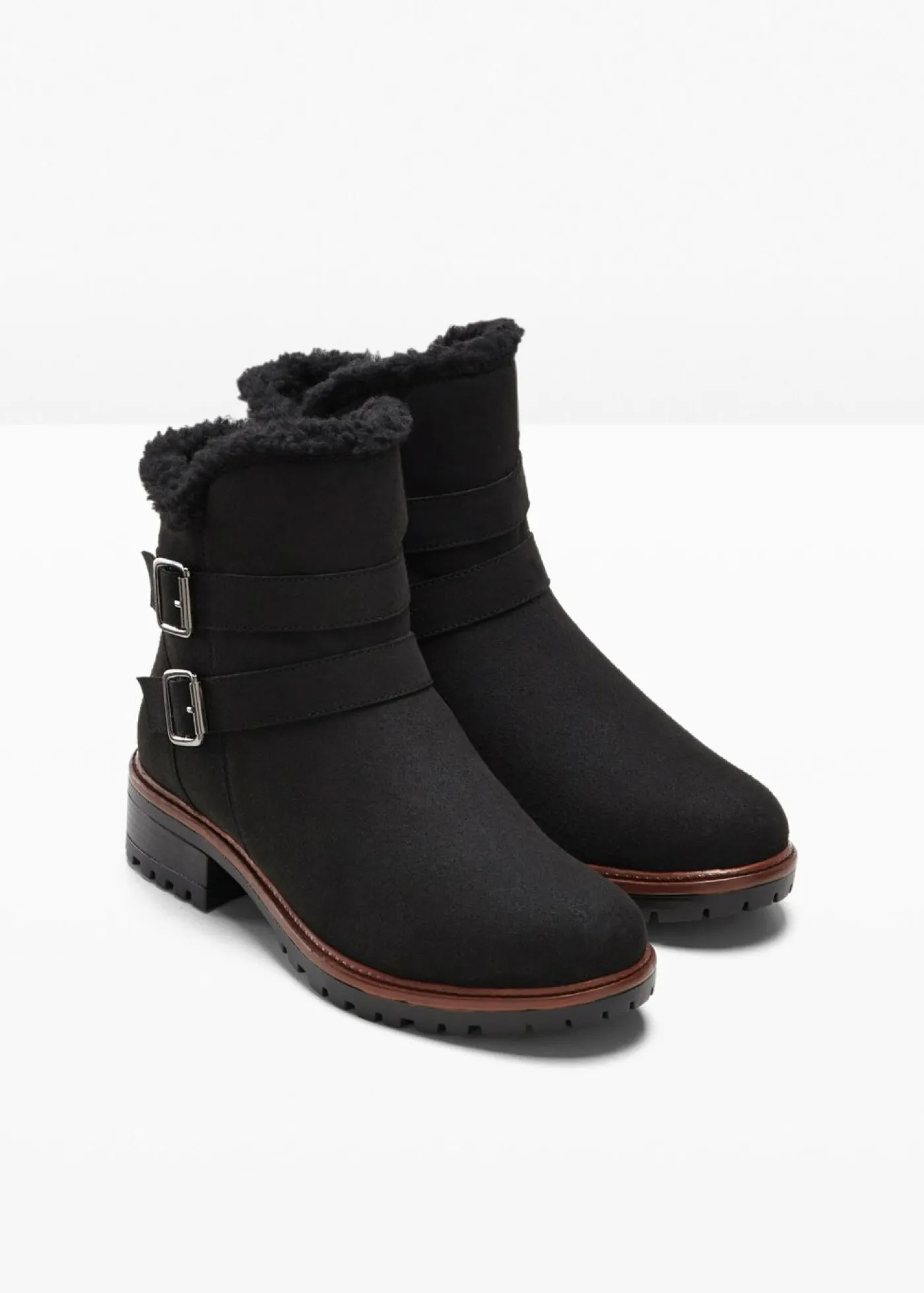 bonprix bonprix Botines De Nieve·Botines Clásicos|Botines De Nieve·Botines Forrados>Botas Negro
