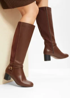 bonprix bonprix Tendencias·Zapatos Veganos|Zapatos Cómodos>Botas Marrón oscuro