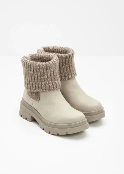 bonprix bonprix Tendencias·Zapatos Veganos|Botines De Nieve·Botines Chelsea>Botas Chelsea Beige