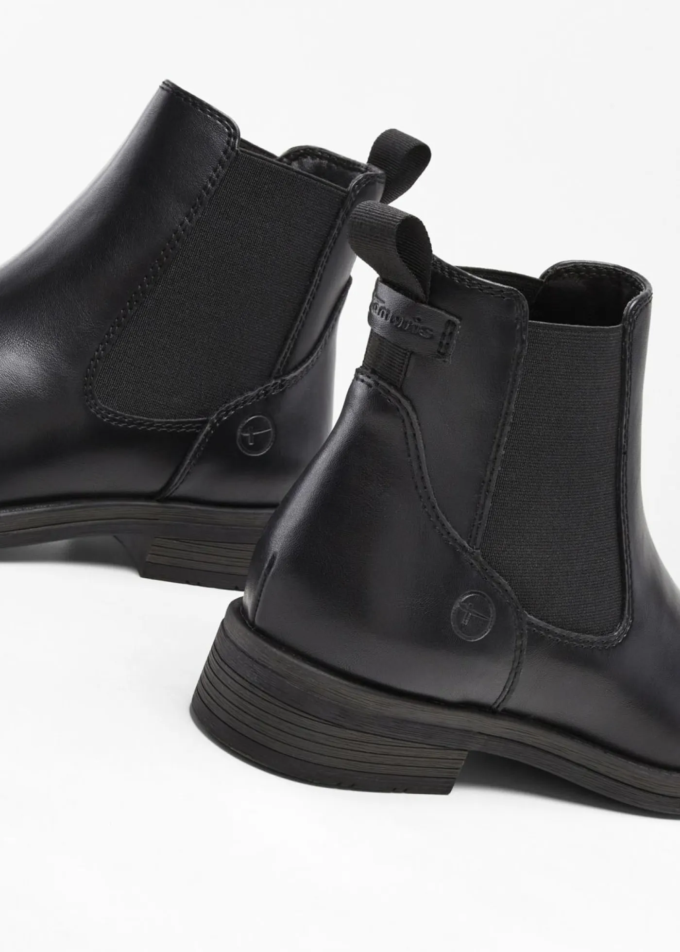 bonprix Tamaris Botines De Nieve·Botines Chelsea|Botines De Nieve·Botines Forrados>Botas chelsea de Tamaris Negro