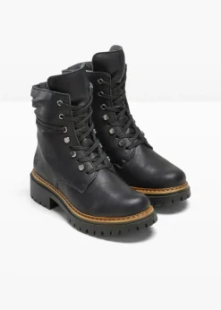 Mujer bonprix Rieker Botas cómodas, con cordones y forradas, de Rieker