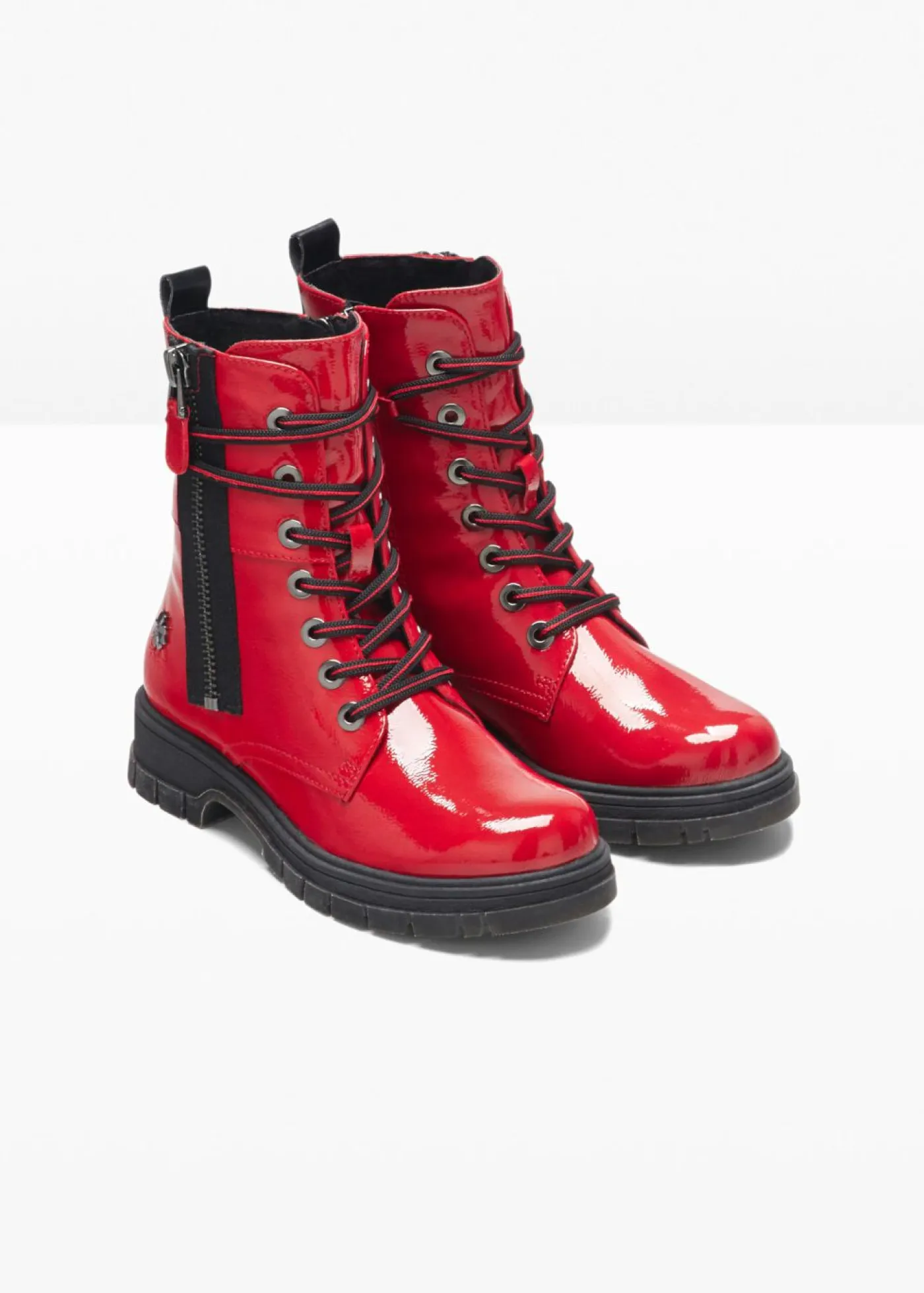 bonprix Marco Tozzi Botines De Nieve·Botas Con Cordones|Zapatos De Marca·Marco Tozzi>Botas con cordones de Marco Tozzi by Guido Maria Kretschmer Rojo