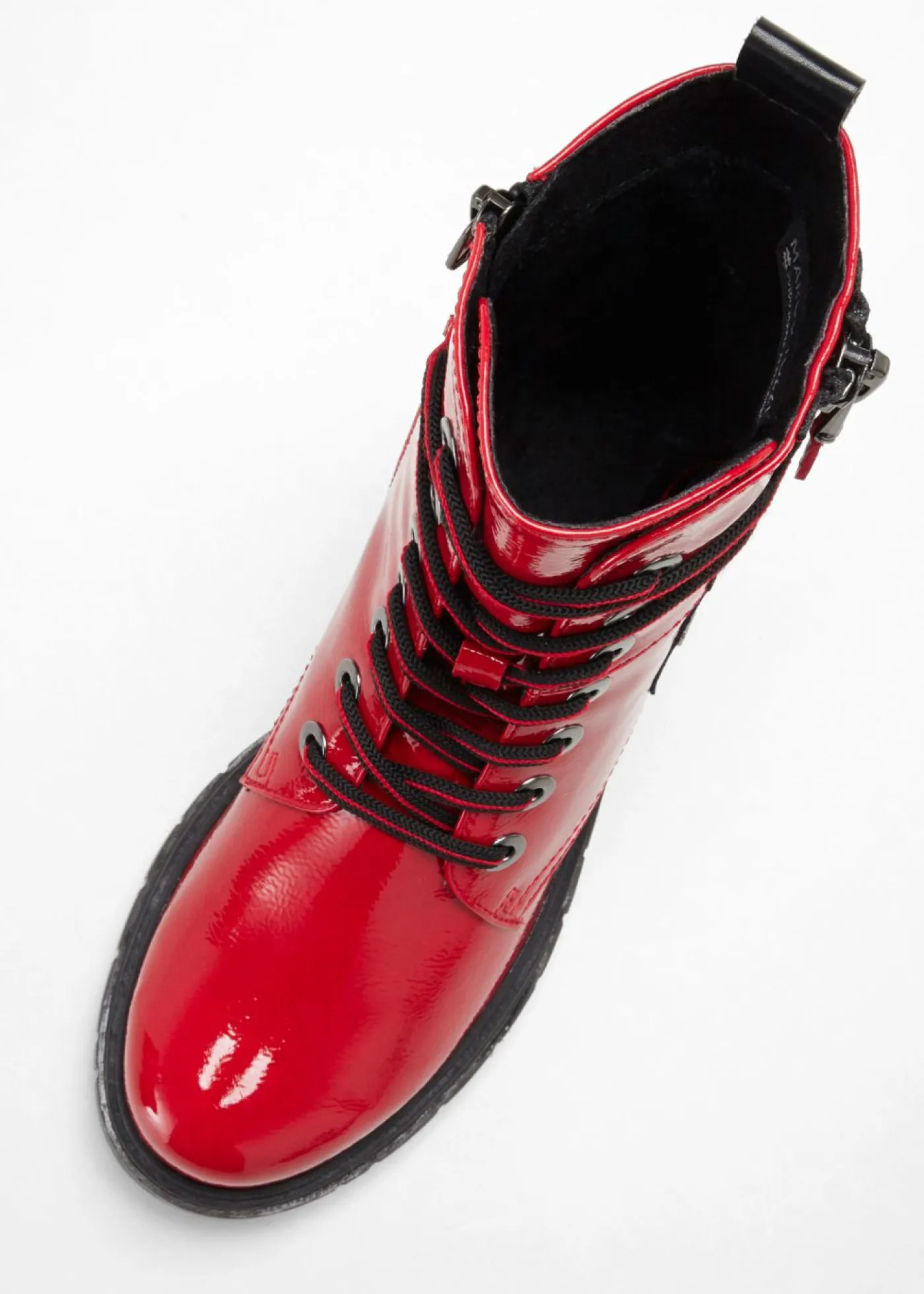 bonprix Marco Tozzi Botines De Nieve·Botas Con Cordones|Zapatos De Marca·Marco Tozzi>Botas con cordones de Marco Tozzi by Guido Maria Kretschmer Rojo