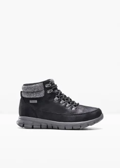 bonprix Skechers Zapatos De Marca·Skechers|Botines De Nieve·Botas Con Cordones>Botas con cordones de Skechers Negro