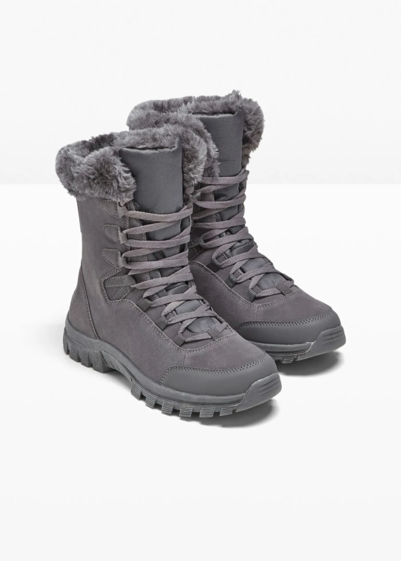 Mujer bonprix bonprix Botas con cordones y forro con membrana Tex