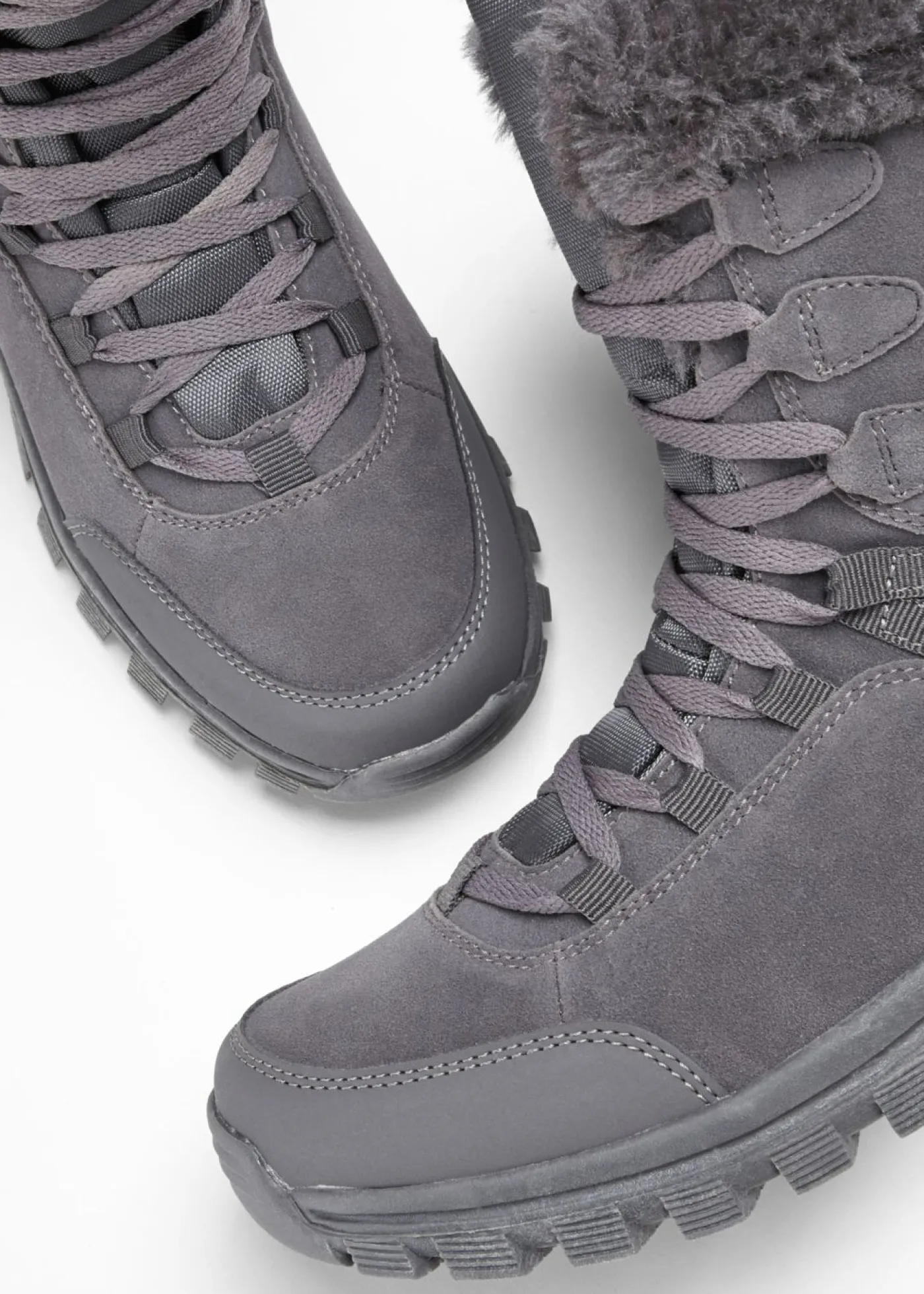 Mujer bonprix bonprix Botas con cordones y forro con membrana Tex