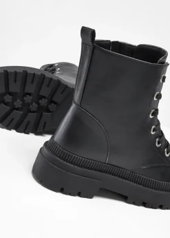 Mujer bonprix bonprix Botas con cordones y suela perfilada