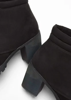 Mujer bonprix bonprix Botas con cordones y tacón ancho