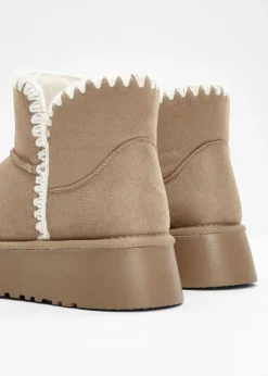 bonprix bonprix Tendencias·Zapatos Veganos|Botines De Nieve·Botines Forrados><noscript><img width=