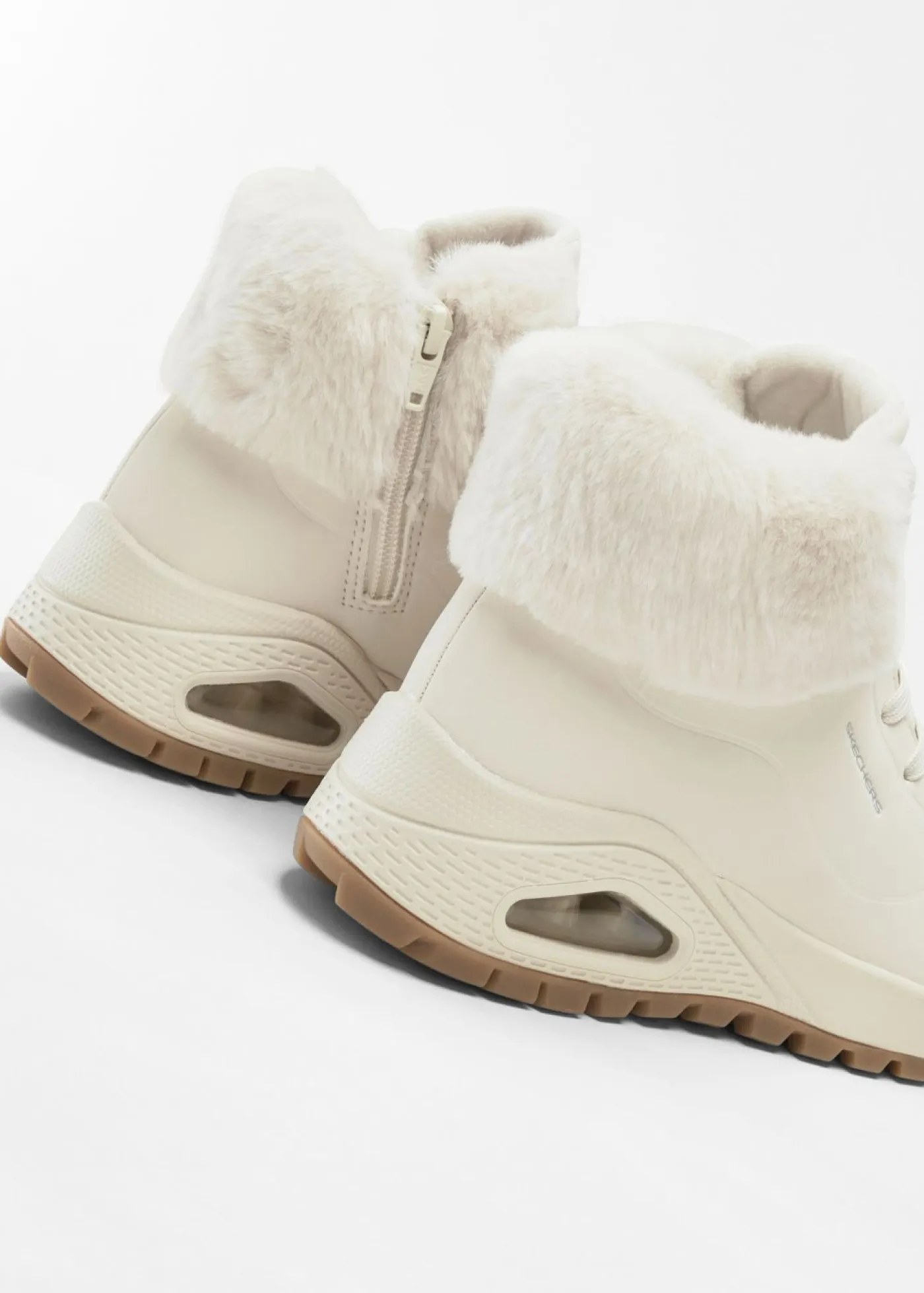 bonprix Skechers Botines De Nieve·Botas Con Cordones|Botines De Nieve·Botines Forrados>Botas de cordones Skechers con espuma viscoelástica Arena claro
