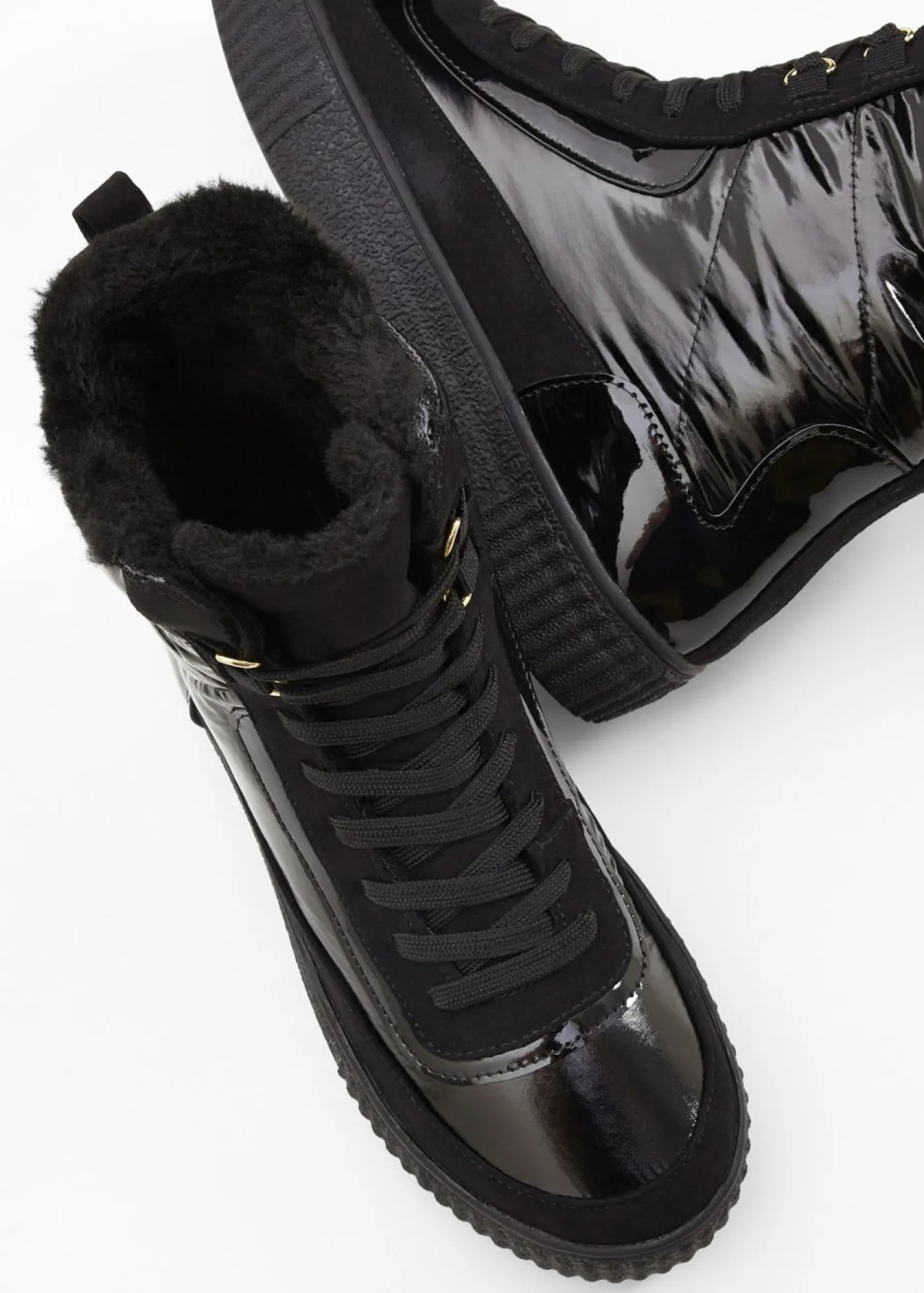 Mujer bonprix bonprix Botas forradas con cordones