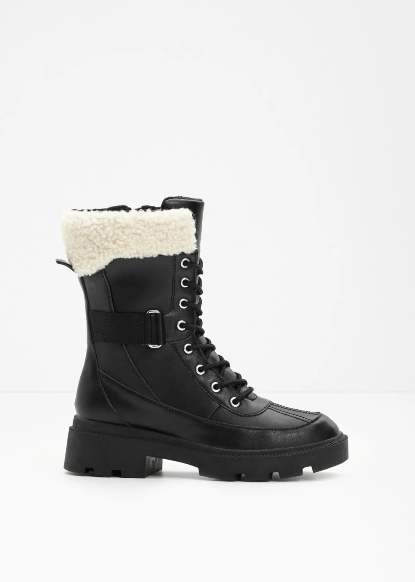 Mujer bonprix bonprix Botas forradas con cordones